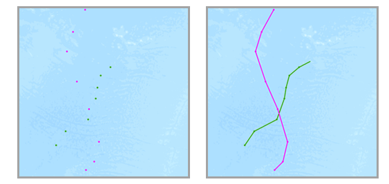 Reconstruct Tracks result