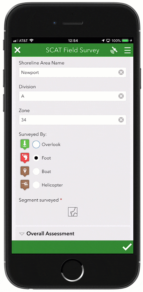 Sletch a line feature in Survey123