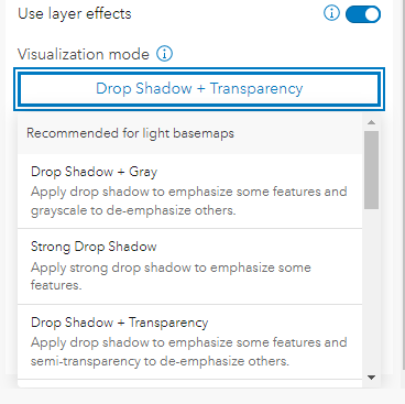 Layer Effects options