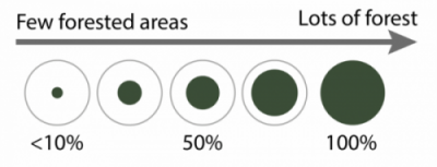 Forest cover legend