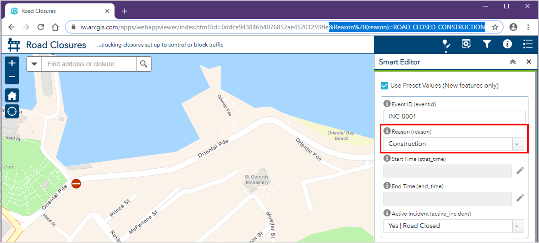 Populate Presets using URL parameters Populate Presets using URL parameters