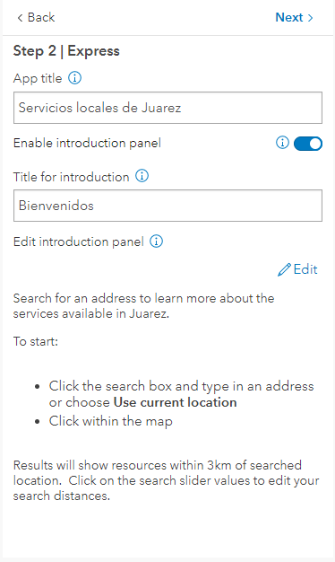 About configuration options