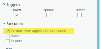 Exclude from application evaluation has to be turned on for any attribute rule that returns dictionary