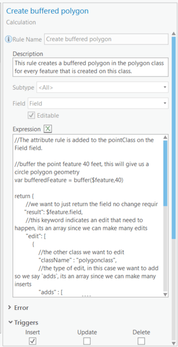 Immediate Attribute Rule Immediate Attribute Rule