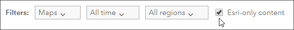 Filter options Filter options