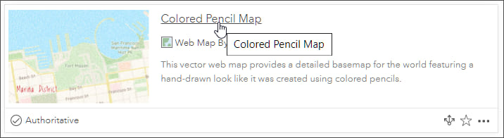 Item in search results Item in search results