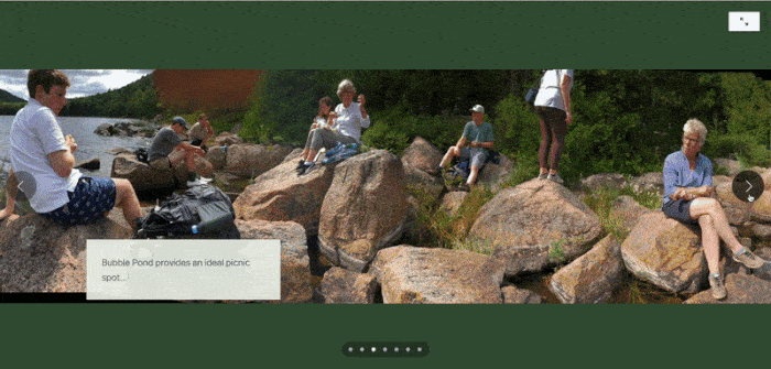 Slideshow with images Slideshow with images
