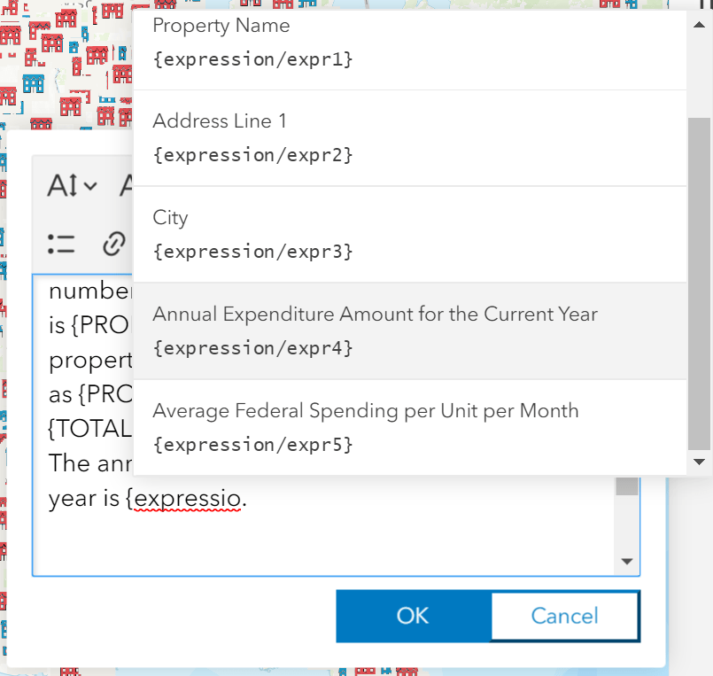 using an expression using an expression