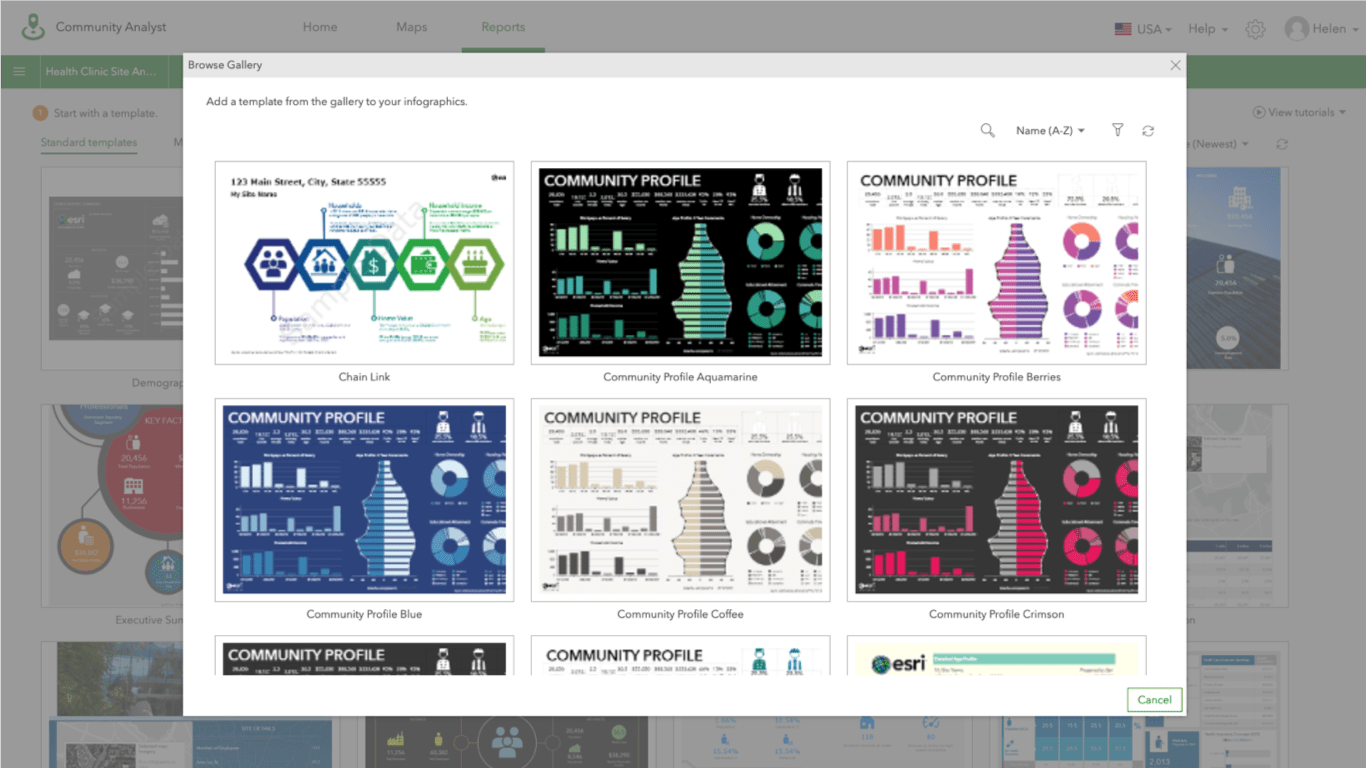 Infographic Template Gallery