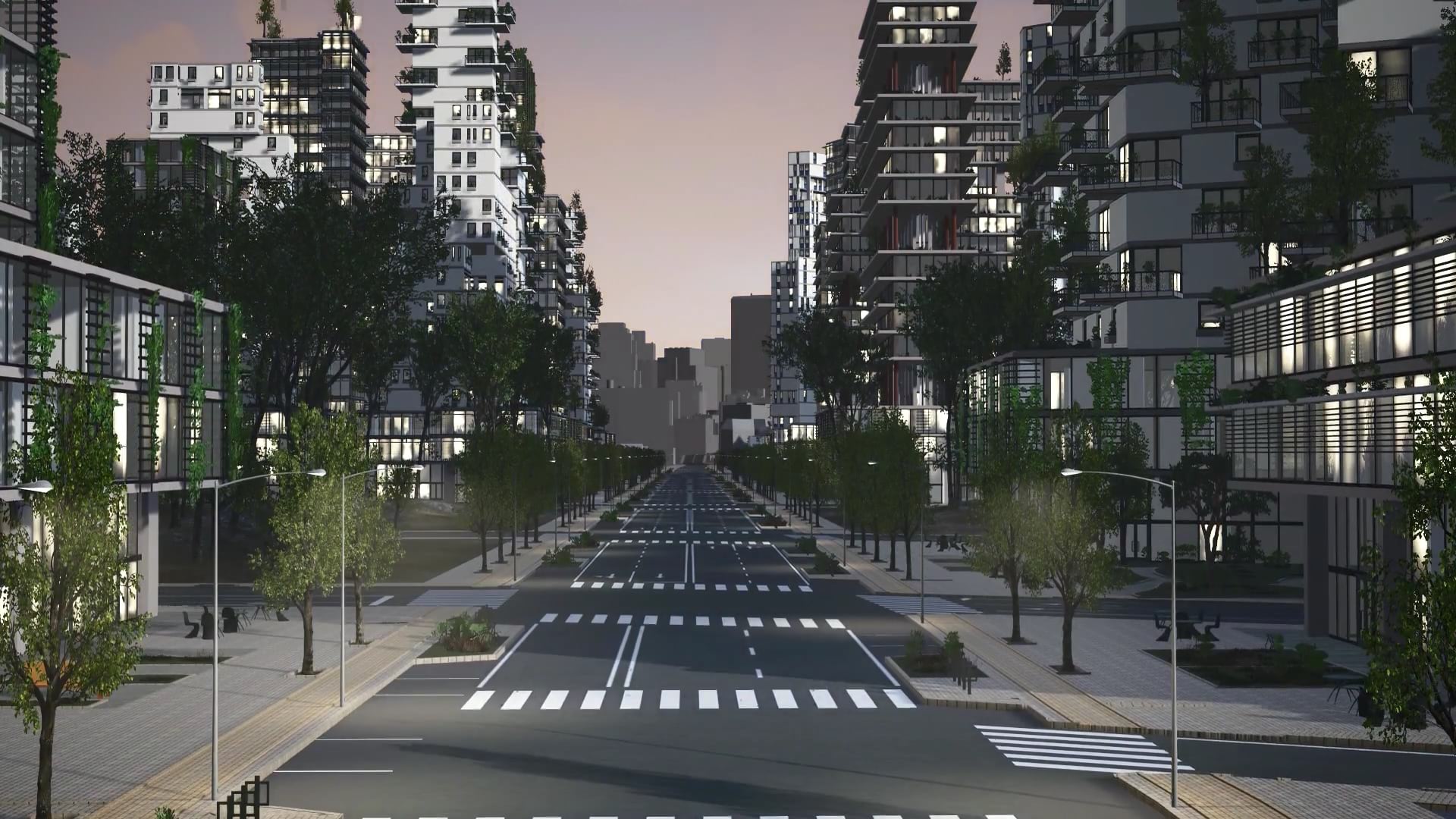 CityEngine content in Unreal Engine CityEngine content in Unreal Engine