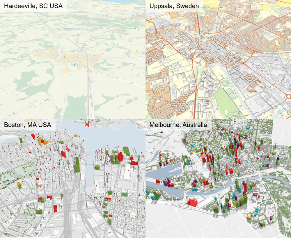 Try out ArcGIS Urban with the new example cities.