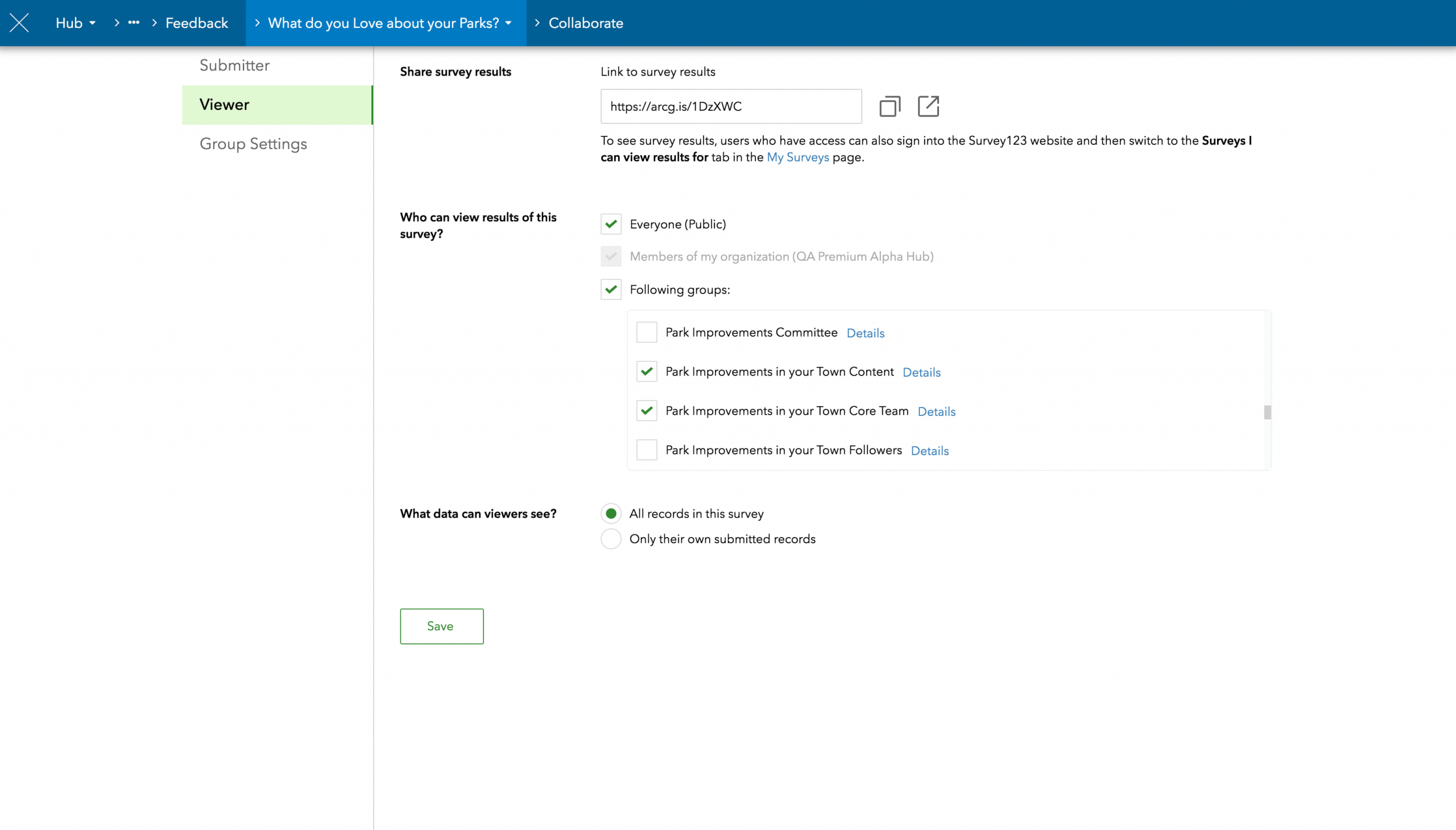 Creating a stakeholder view. Creating a stakeholder view.