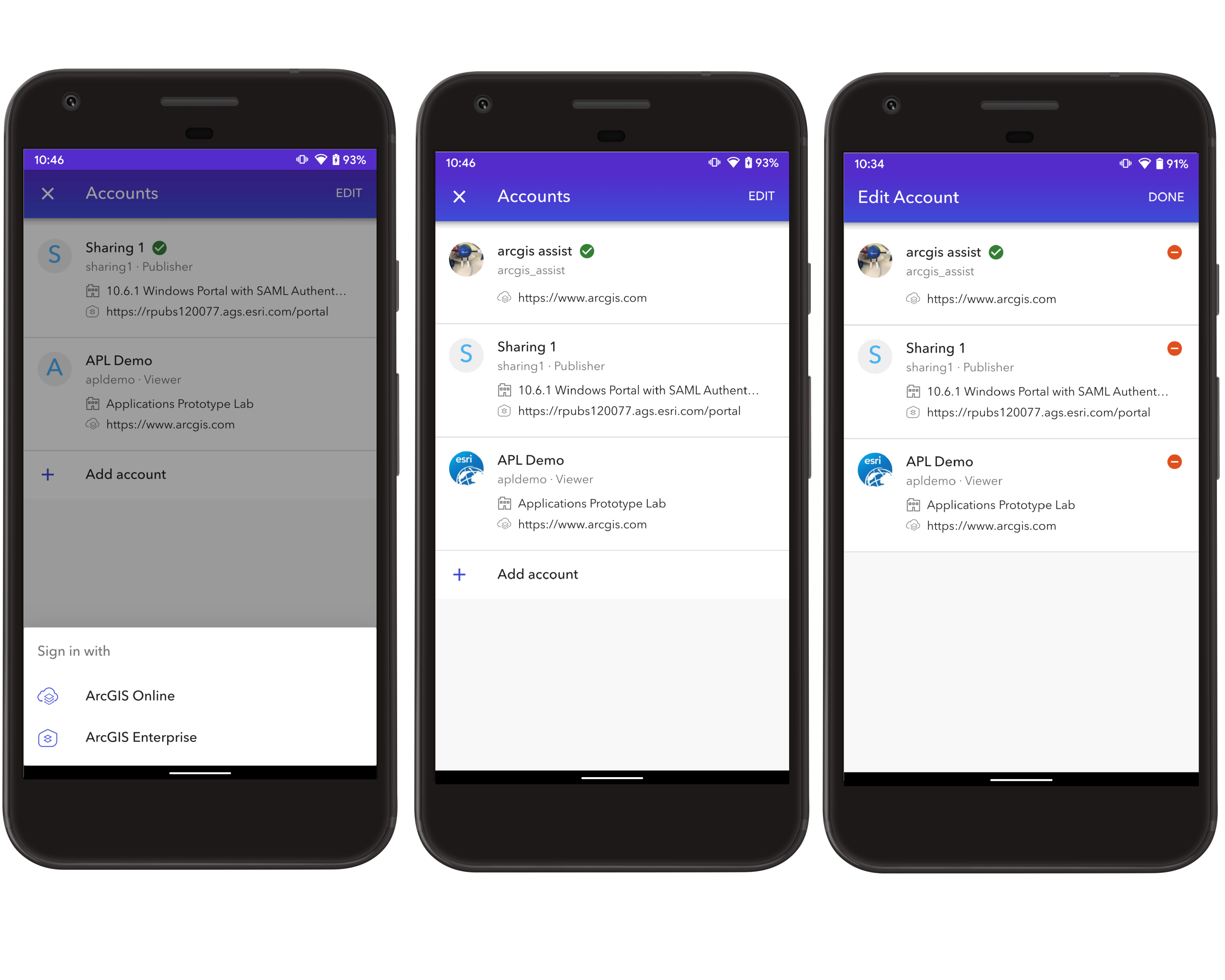 Switch accounts workflow Switch accounts workflow