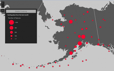 Clustering with GeoJSON layers Clustering with GeoJSON layers