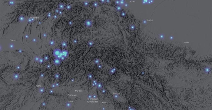 World Hillshade Dark World Hillshade Dark
