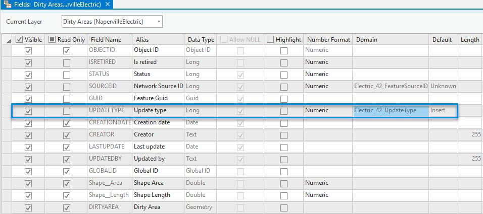 UpdateType domain assignment