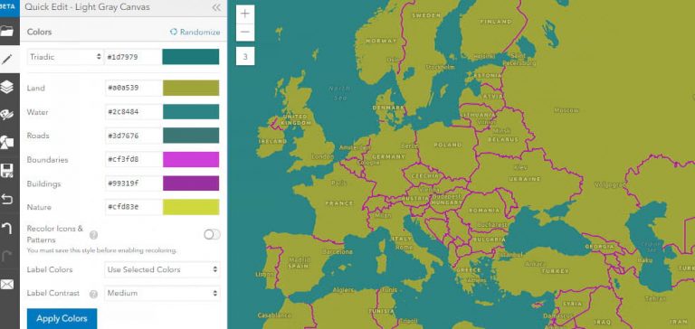 Esri Vector Tile Layer Style Editor Esri Vector Tile Layer Style Editor
