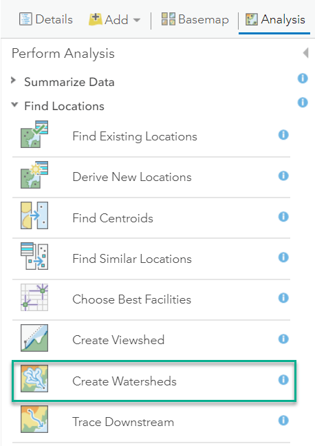 AGOL-Watershed-tool