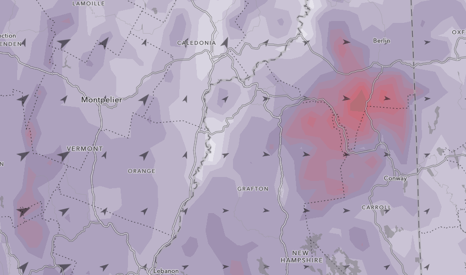 wind gust forecast