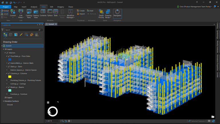 BIM-GIS Integration: Revit model in ArcGIS Pro from the University of Kentucky BIM-GIS Integration: Revit model in ArcGIS Pro from the University of Kentucky
