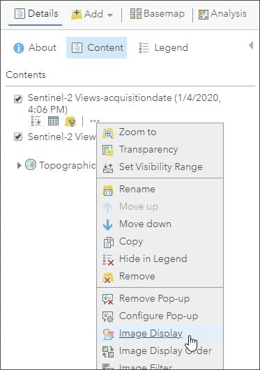 Image Display option Image Display option