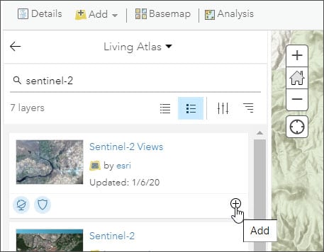 Search for Sentinel-2 Search for Sentinel-2