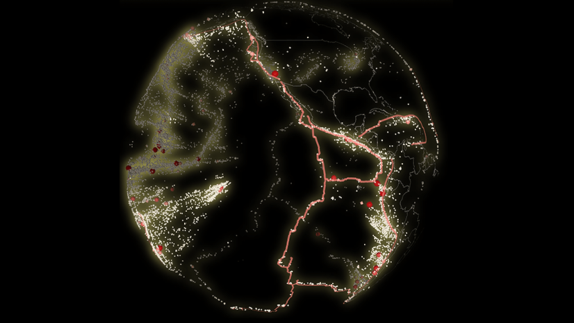 real time 3d earthquake