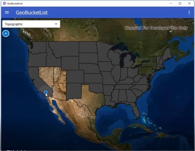 geo bucket list screenshot geo bucket list screenshot