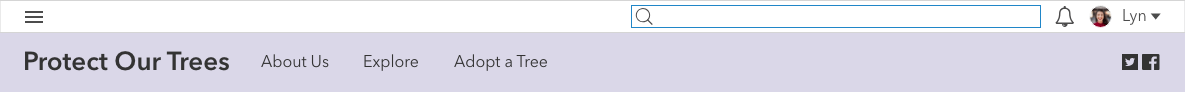 Hub site search bar Hub site search bar
