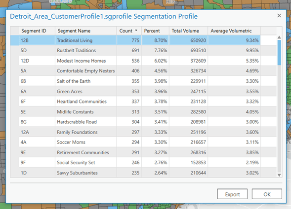 Segmentation Profile