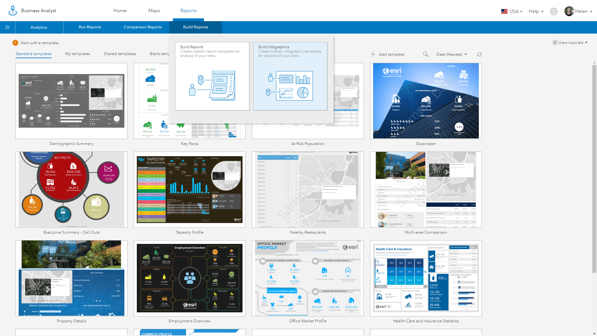 Business Analyst Template Gallery