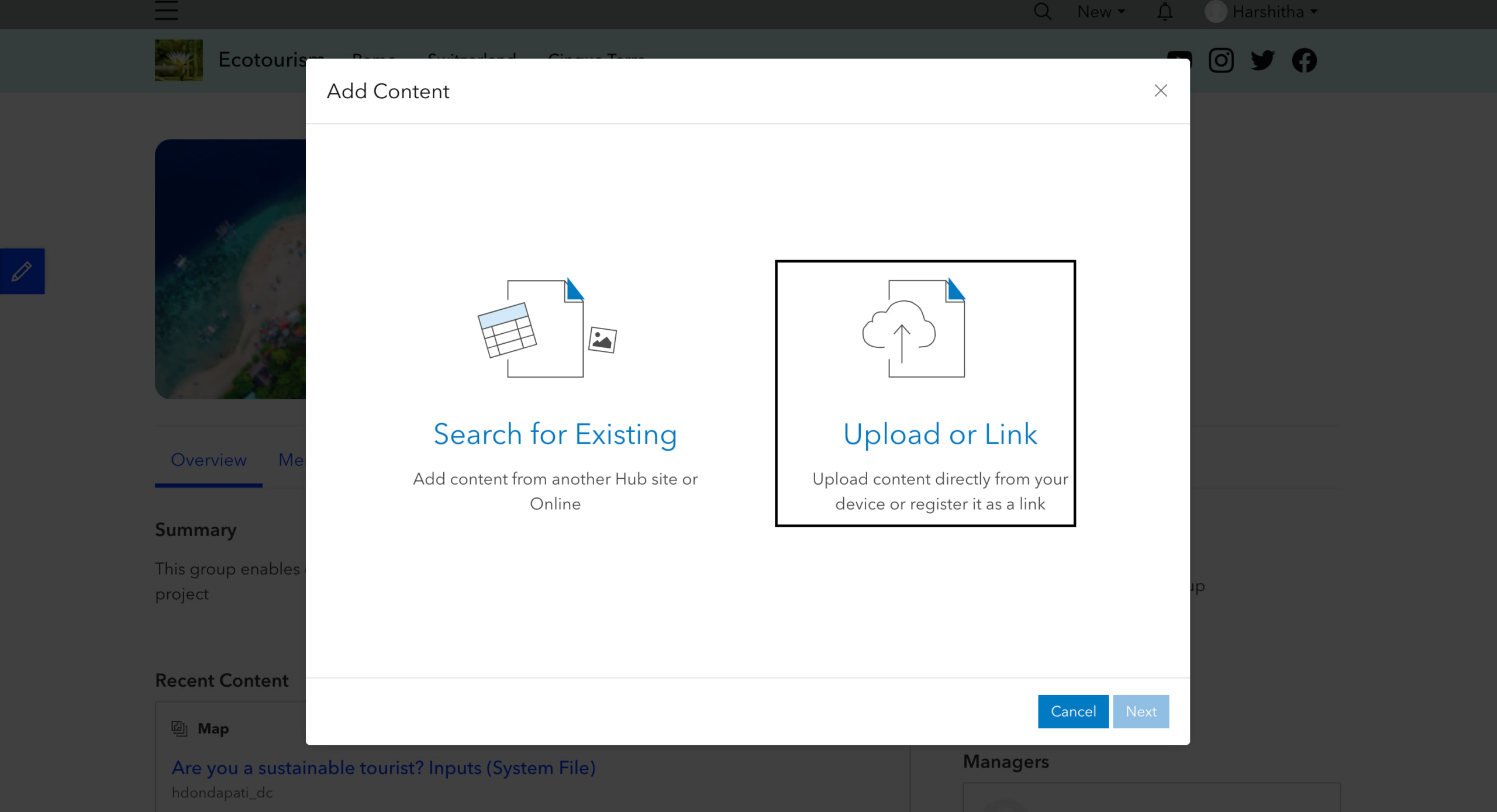 quick start guide: add content quick start guide: add content
