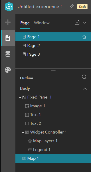 Page outline Page outline