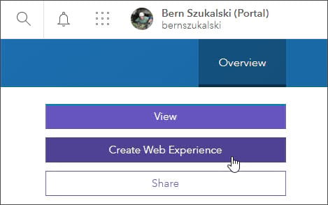 Create web experience Create web experience