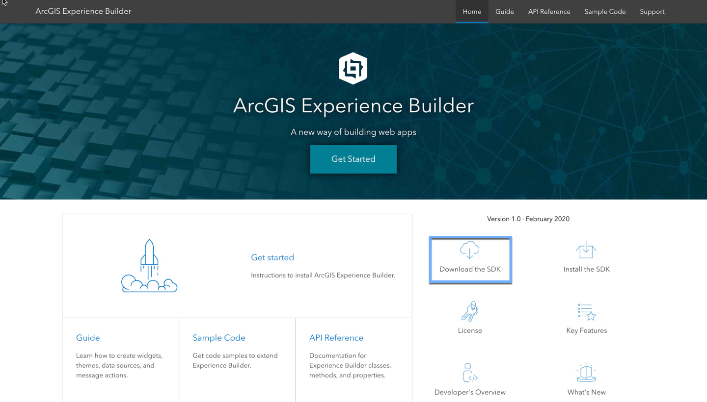 Developer Edition home page