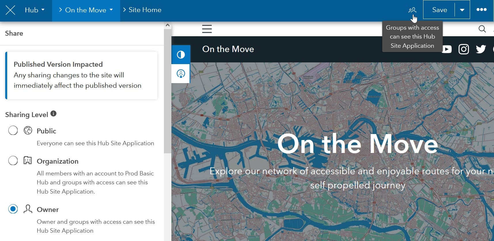 quick start guide: hub site sharing level quick start guide: hub site sharing level