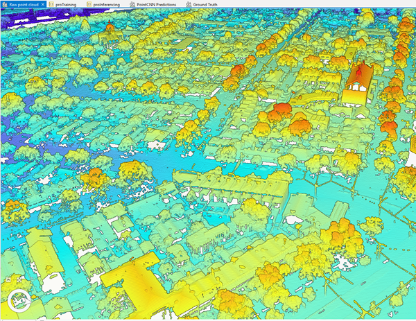 Raw point cloud