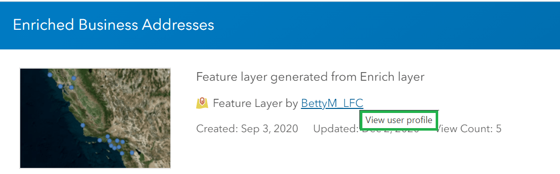 View user profile to get the profile link View user profile to get the profile link