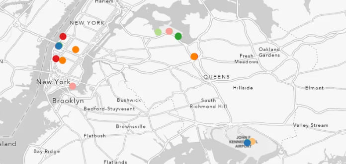 Result from Find Point Clusters operation