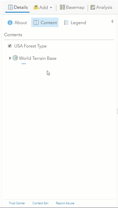 select image display on a layer select image display on a layer