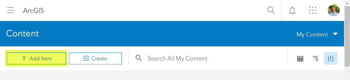 AGOL Add Item AGOL Add Item