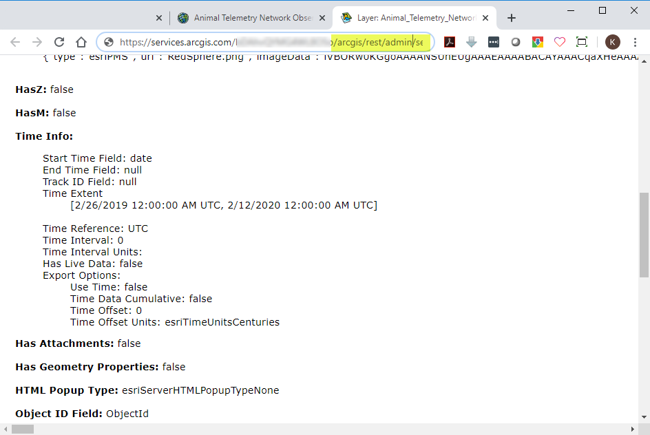Admin console Admin console