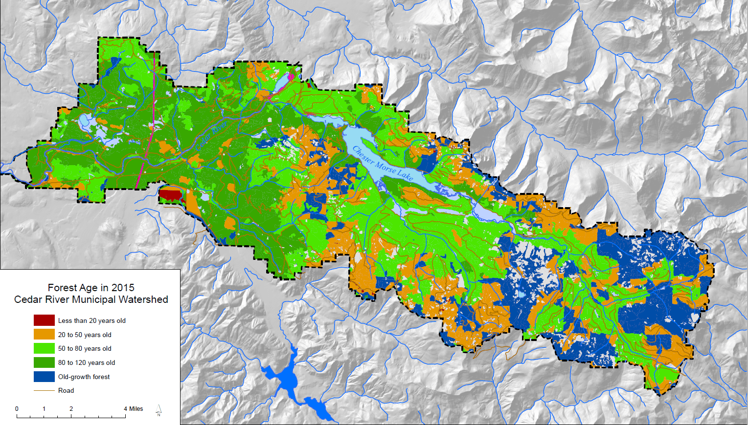 map of tree age