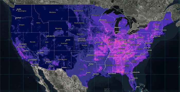 Map of Biodiversity Importance