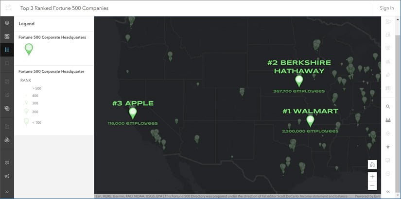 Libellés dans Map Viewer Beta