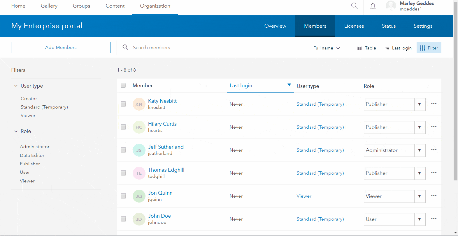 reassigning user types in bulk using filter by role reassigning user types in bulk using filter by role
