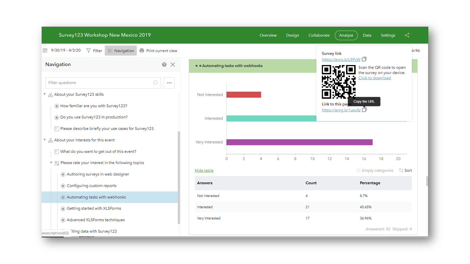 Analyze Tab Survey123 Website Link Analyze Tab Survey123 Website Link