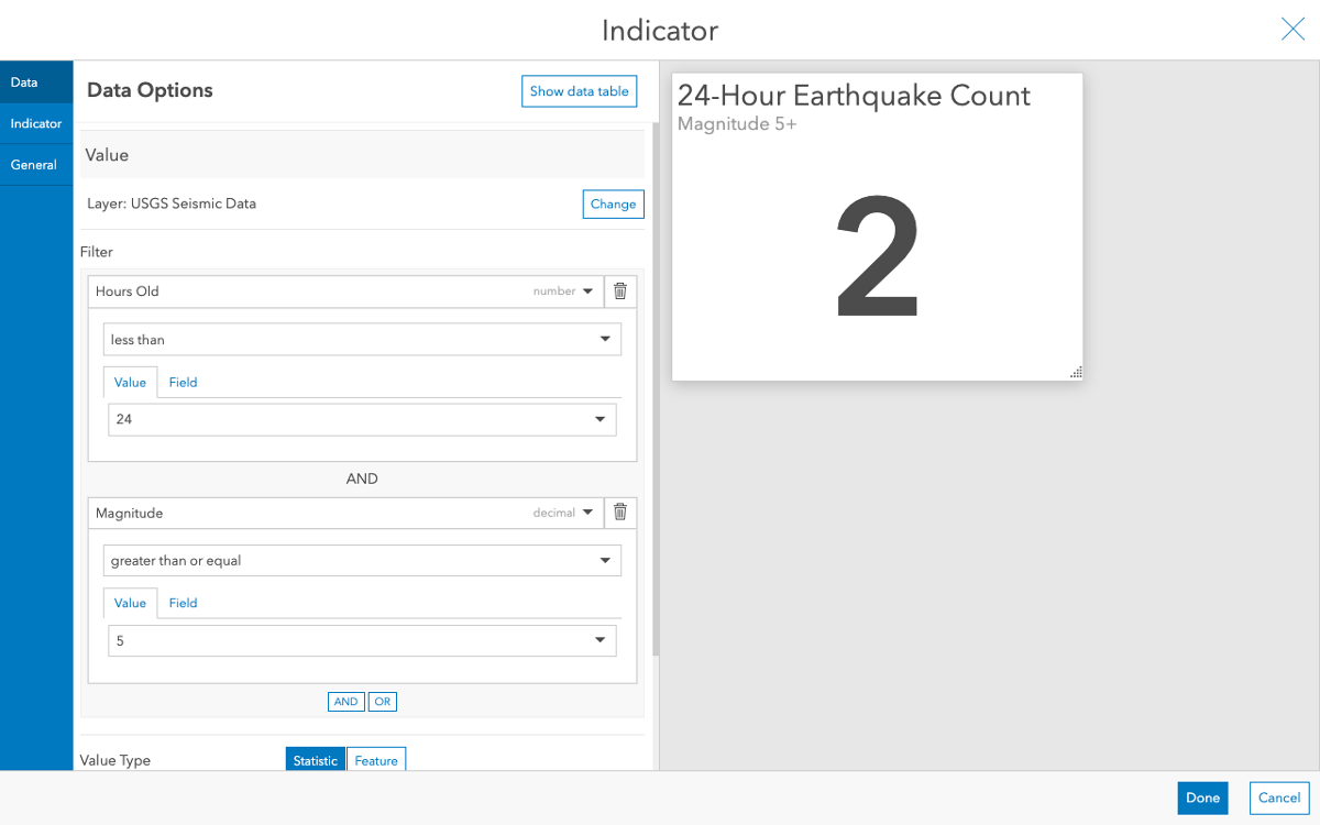 Data Configuration