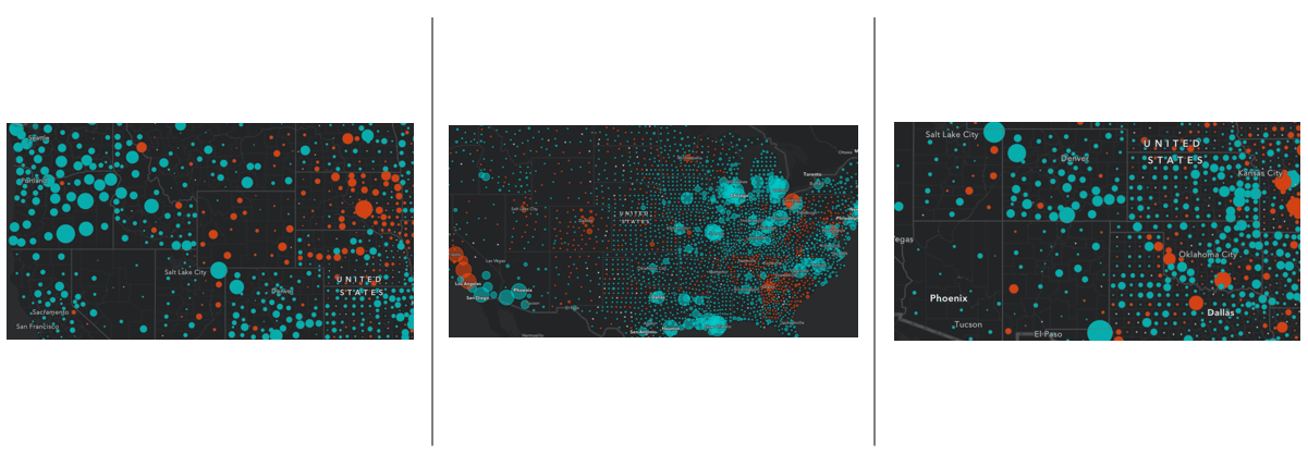 screenshots of the two maps linked above screenshots of the two maps linked above