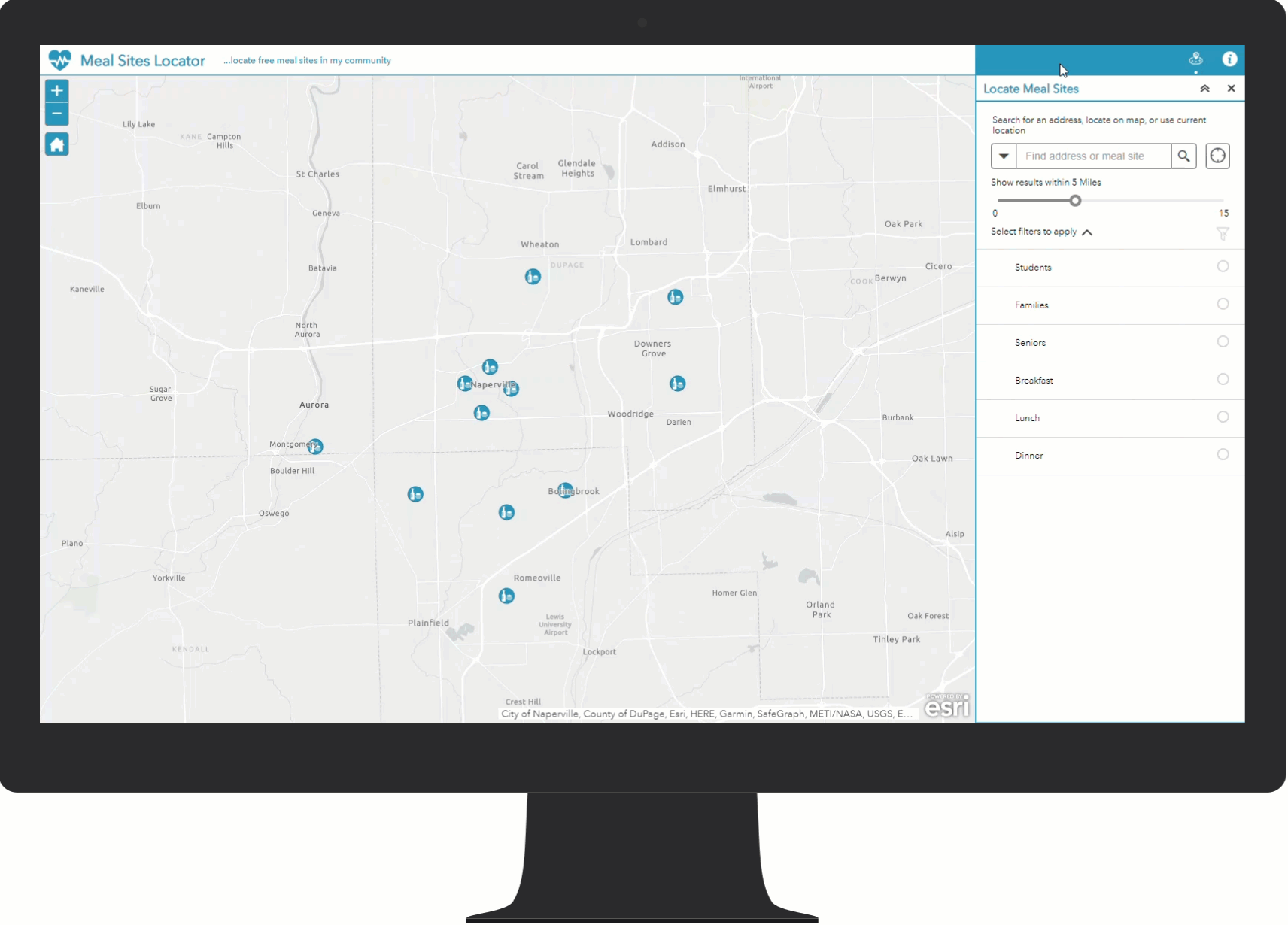 Meal Sites Locator